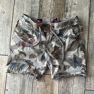 Men's Superdry Patterned Swim Shorts